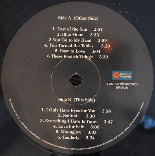 Billie Holiday Solitude 1 Vinyl-Schallplatte