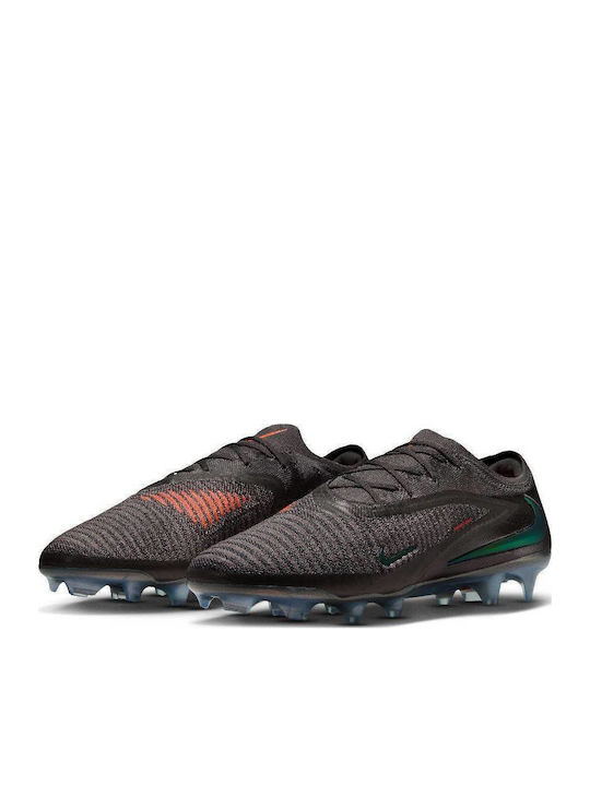 Nike Phantom 6 Low Elite Ποδοσφαιρικά Παπούτσια με Τάπες FG Γκρι