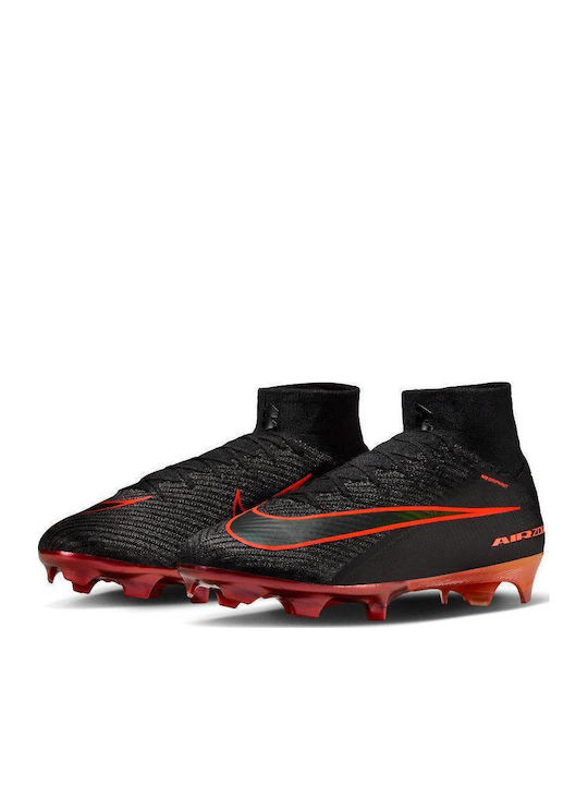 Nike Mercurial Mercurial FG Ποδοσφαιρικά Παπούτσια με Τάπες Μαύρα Nike Mercurial Mercurial FG Ποδοσφαιρικά Παπούτσια με Τάπες Μαύρα