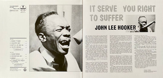 John Lee Hooker It Serve You Right To Suffer 1 Vinyl