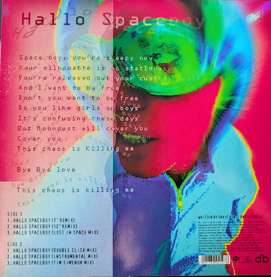 David Bowie Hall Spaceboy 12'' Ep Neon Pink Vinyl Rsd '26