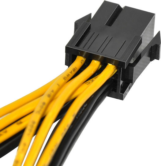 Makki Cable Makki-cable-pcie6-to-2x6 From Pcie 6pin Female To 2x Pcie 6pin Male 24cm Suitable Cryptocurrency Mining