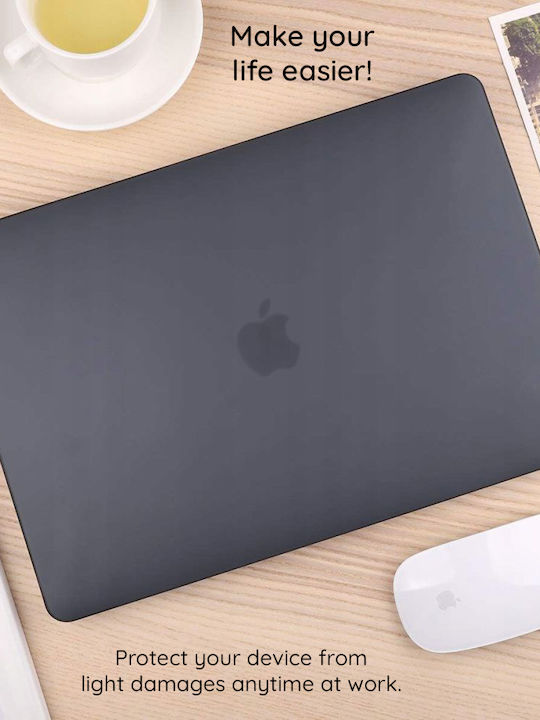 Sleeve Macbook Pro 14" 2021 2022 2023 Techsuit Ultrashell Matte Black
