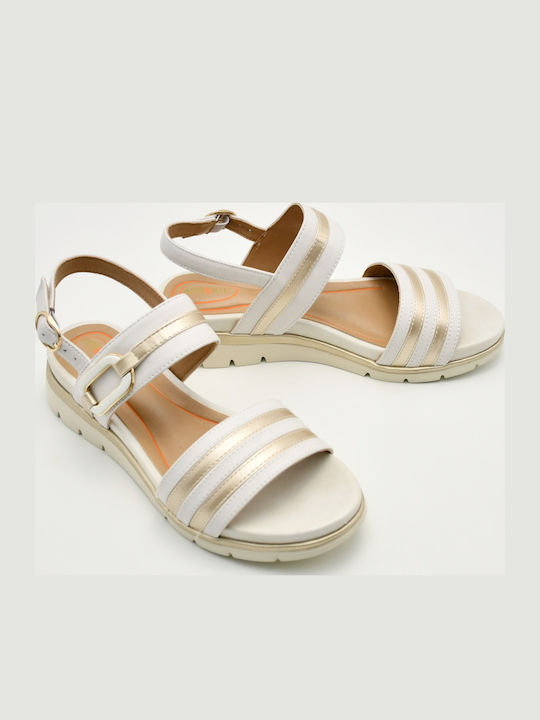 Lucia Anatomic Women's Summer White Platforms