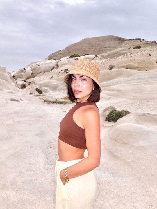 LiebeQueen Καπέλο Bucket Καφέ
