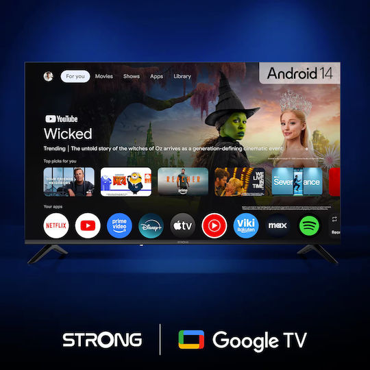 Strong Smart TV Stick Leap Full HD με Bluetooth / Wi-Fi / HDMI και Google Assistant