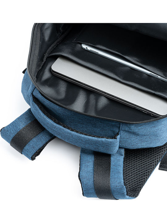 Next Τσάντα Πλάτης για Laptop με Θύρα USB σε Μαύρο χρώμα MO7139S102