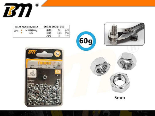 Tradesor Unterlegscheiben & Muttern Παξιμάδι 12τμχ