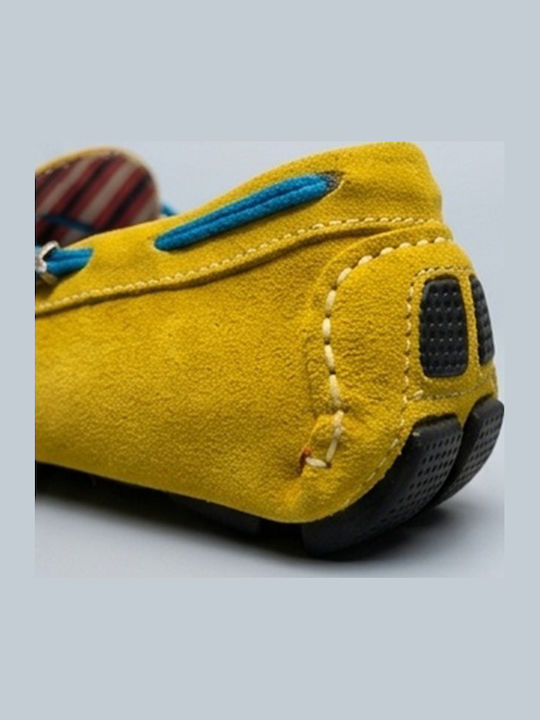 Ανδρικά Loafers σε Κίτρινο Χρώμα
