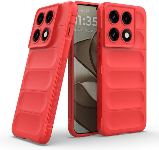 SSCase Red Silicone Back Cover (Motorola Edge 70 Pro)