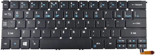 Задно Осветена Лаптоп Клавиатура Acer MP-13C63U4J4421 US Mentor Premium
