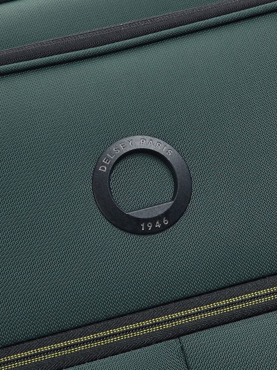 Delsey Dita Голям Куфар за Пътуване Зелен Височина 79см.