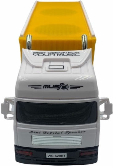 WS528BT Bluetooth Speaker 5W with Radio and Battery Life up to 4 hours Yellow