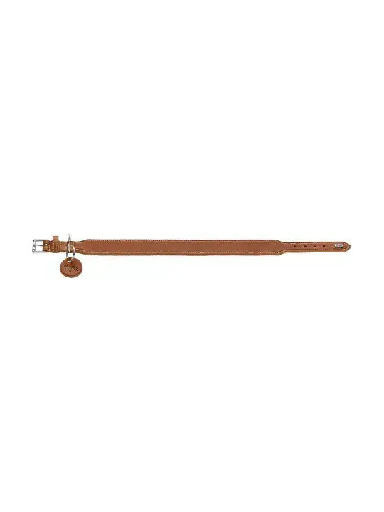 Hunter Aalborg Guler Pentru Câini Din Piele Extra Larg M 40-48 Cm 3,5 Cm Maro
