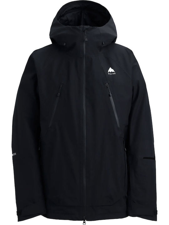 Burton 304111A04 Ανδρικό Μπουφάν Gore-Tex για Σκι & Snowboard Μαύρο