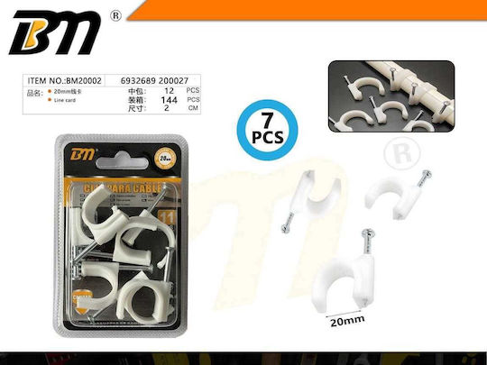 Wire Clips Cable Roka 7 Pieces 200027