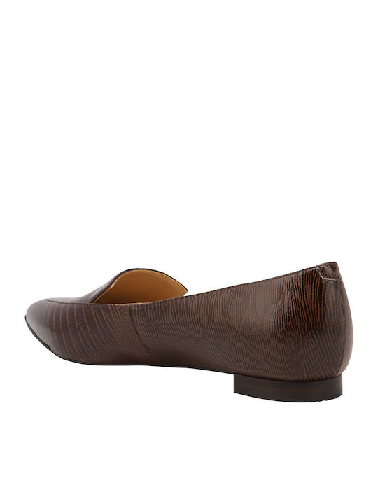 Γυναικεία Loafers σε Καφέ Χρώμα