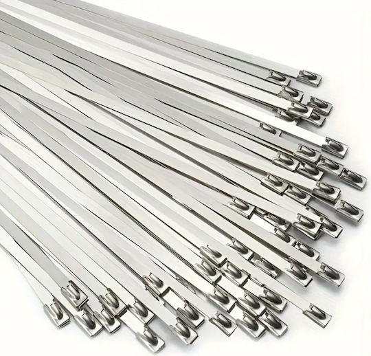 Pack of 50pcs Metallic Cable Ties 200x4.6mm 8847
