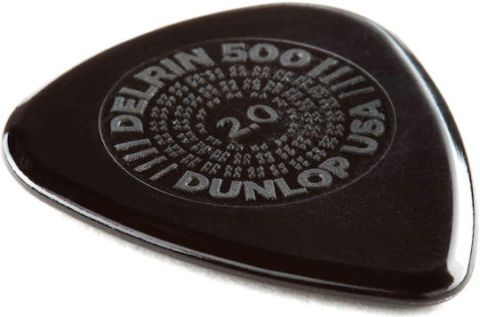 Dunlop Guitar Picks Primegrip Delrin 500 Pick Thickness 2mm Set 12pcs