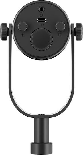 Boya CastMic P60B Μικρόφωνο XLR / USB Shock Mounted για Φωνητικά