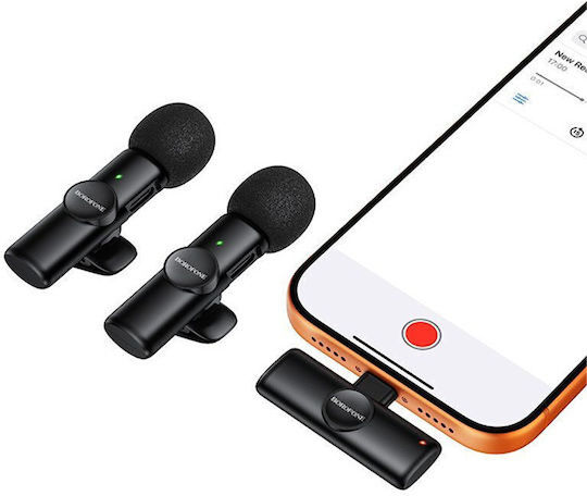 Borofone BFK17 Wireless Lavalier Microphone Set for Mobile