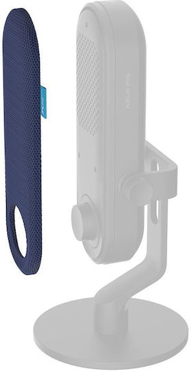 Krux Pin Color Shield Tabletop Microphone In Blue Color
