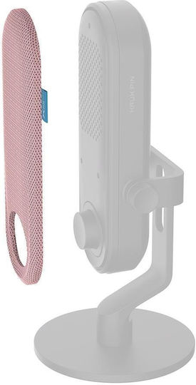 Krux Pin Color Shield Μικρόφωνο Επιτραπέζιο σε Ροζ Χρώμα