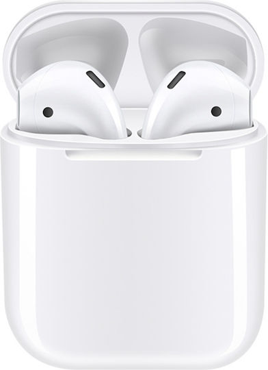 inPods 12 Earbud Bluetooth Handsfree Earphones with Sweat Resistance and Charging Case White