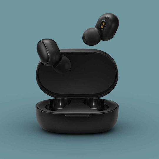 Xiaomi Redmi Buds Essential Bluetooth Handsfree Ακουστικά με Αντοχή στον Ιδρώτα και Θήκη Φόρτισης Μαύρα