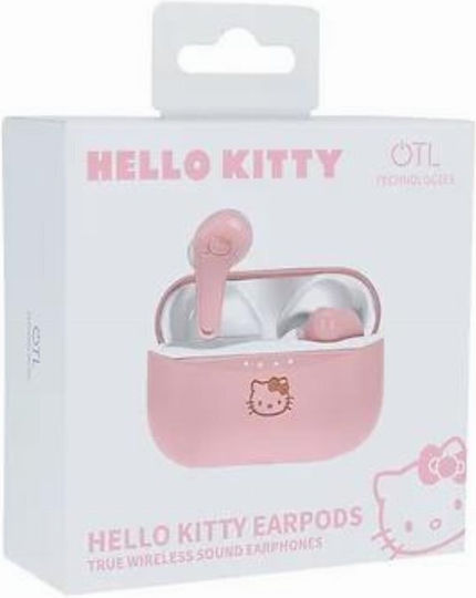 OTL Hello Kitty In-ear Bluetooth Handsfree Căști cu Carcasă de Încărcare Roz