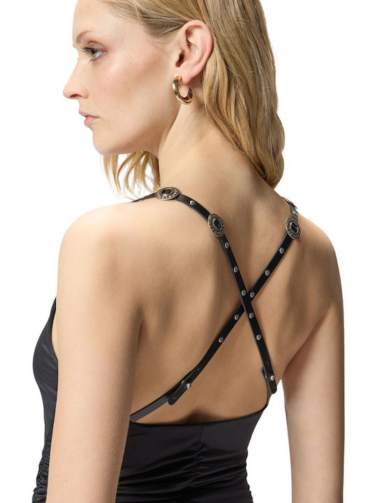 Bodysuit Crossed Shoulder Straps Aosta