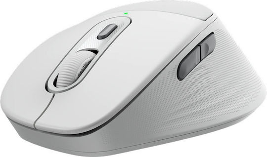Logitech Signature Comfort Plus M850 L Kabelloses Ergonomisches Bluetooth Mäuse Weiß