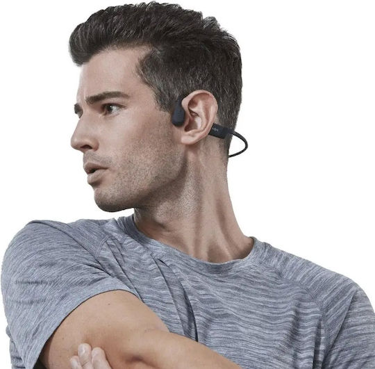 Shokz OpenRun Bone Conduction Bluetooth Handsfree Ακουστικά με Αντοχή στον Ιδρώτα Μαύρα