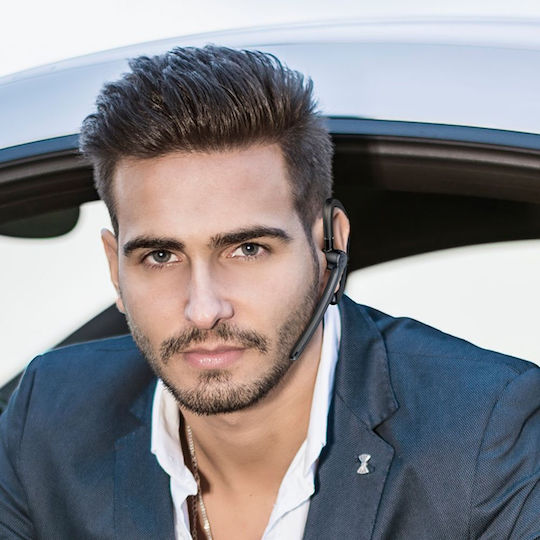 Borofone BC37 Imperor In-ear Bluetooth Handsfree Ακουστικό Μαύρο
