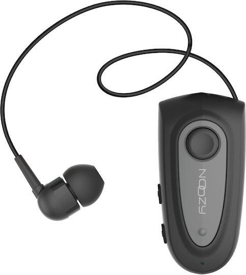 Noozy Roller BH67 In-ear Bluetooth Handsfree Earphone Lapel Gray