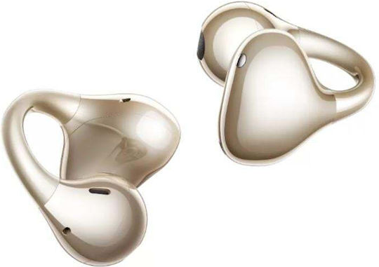 Realme Buds Clip Bluetooth Handsfree Earphones with Sweat Resistance and Charging Case Titanium Gold