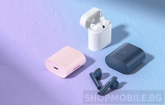 Haylou MoriPods Earbud Bluetooth Handsfree Earphones with Charging Case Blue