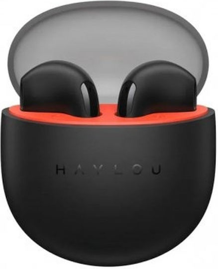 Haylou X1 Neo Earbud Bluetooth Handsfree Ακουστικά με Αντοχή στον Ιδρώτα και Θήκη Φόρτισης Μαύρα