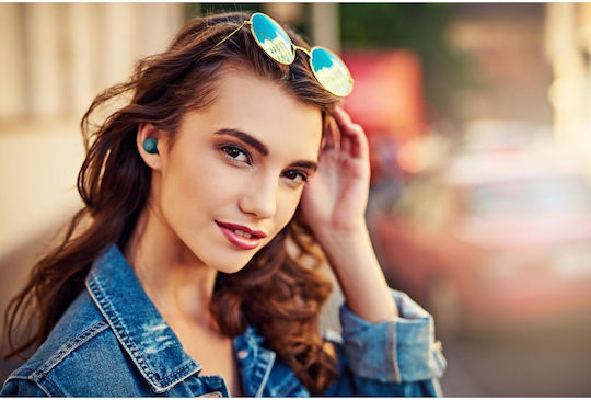 JVC Gumy Mini True Wireless In ear Bluetooth хендсфри Слушалки с Устойчивост на Пот и Кутийка за Зареждане Matcha Green
