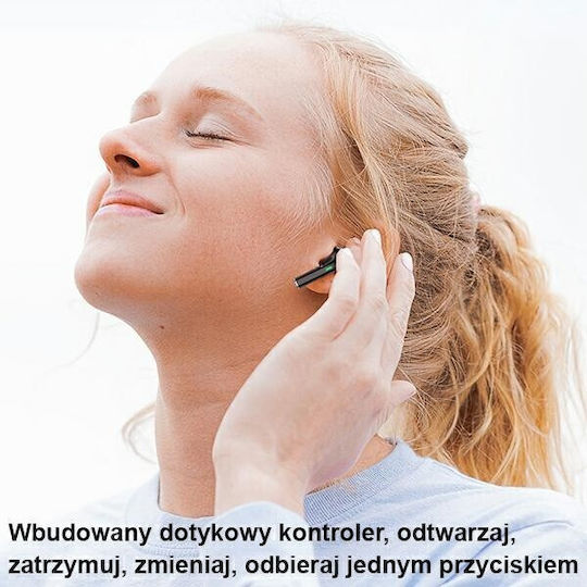 Awei T26 Pro In-ear Bluetooth Handsfree Ακουστικά με Θήκη Φόρτισης Μαύρα