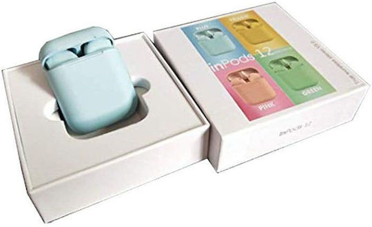 inPods12 Earbud Bluetooth Handsfree Ακουστικά Ροζ Χρυσά