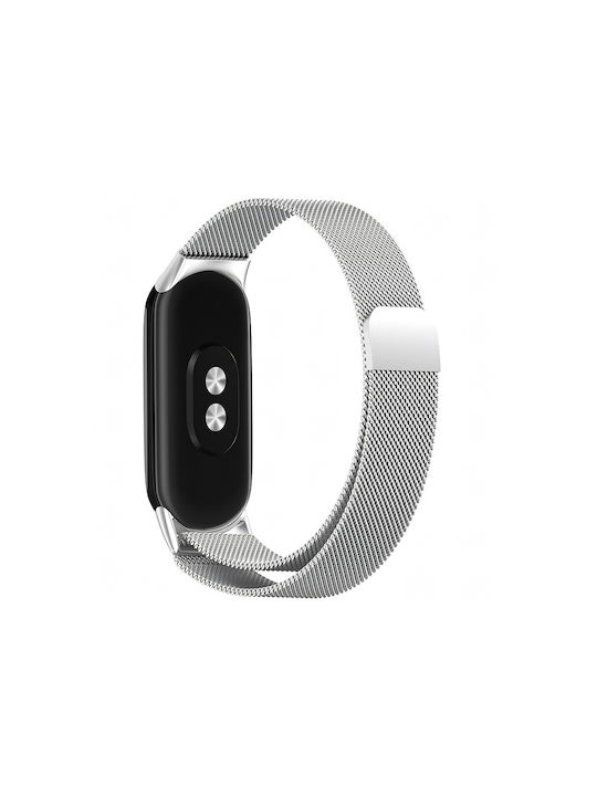 Sonique Tragbares Silberband (Smart Band 8 / Smart Band 9 / Smart Band 10 Huawei Band 8) Sonique Tragbares Silberband (Smart Band 8 / Smart Band 9 / Smart Band 10 Huawei Band 8)