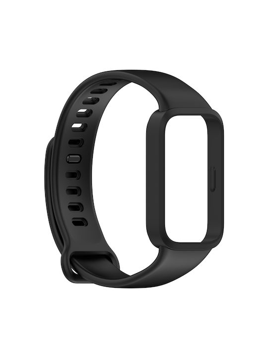 Λουράκι Σιλικόνης Μαύρο (Xiaomi Smart Band 9 Active)