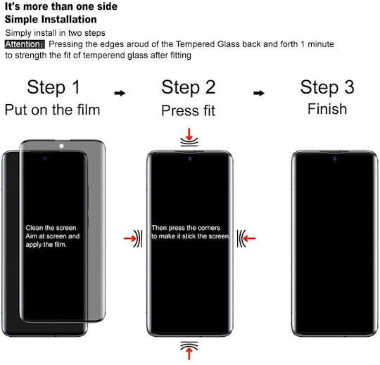 Imak Imak Privacy Vollflächiges Gehärtetes Glas Für Motorola Edge 70 Pro