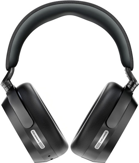 Sennheiser Momentum Wireless 5 Over Ear Ακουστικά με 57 ώρες Λειτουργίας και Quick Charge Μαύρα