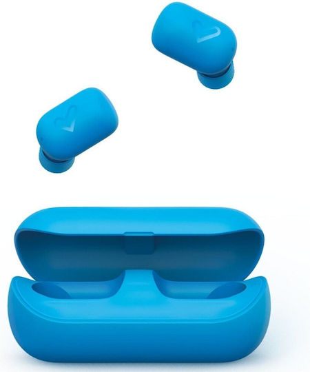 Energy Sistem Urban 4 In ear Bluetooth хендсфри Слушалки с Устойчивост на Пот и Кутийка за Зареждане Sky