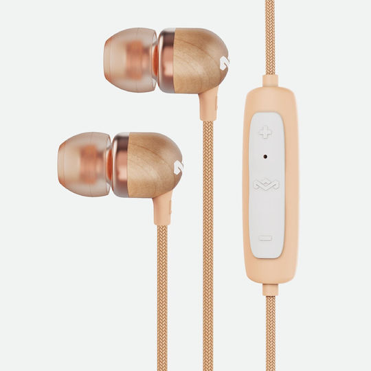 The House Of Marley Smile Jamaica Wireless 2 In-ear Bluetooth Handsfree Ακουστικά με Αντοχή στον Ιδρώτα Copper