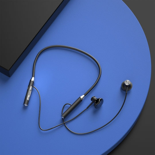 Dudao U5 Plus Earbud Bluetooth Handsfree Ακουστικά με Αντοχή στον Ιδρώτα Μαύρα