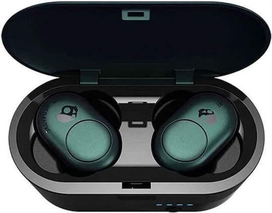 Skullcandy Push In-ear Bluetooth Handsfree Căști cu Carcasă de Încărcare Tropical