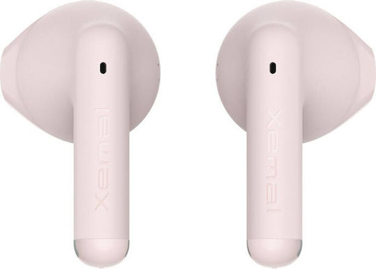 Edifier TWS X2 Earbud Bluetooth Handsfree Ακουστικά με Αντοχή στον Ιδρώτα και Θήκη Φόρτισης Ροζ